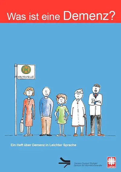 Titelseite der Broschüre "Was ist eine Demenz?"