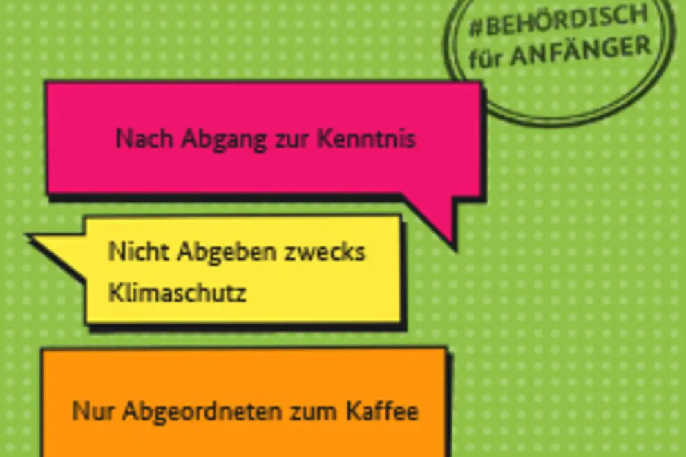 Wofür steht das Kürzel n. Abg. z. K.?