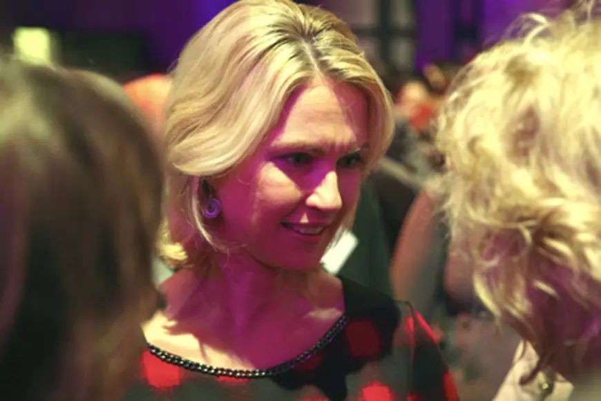 Manuela Schwesig im Gespräch